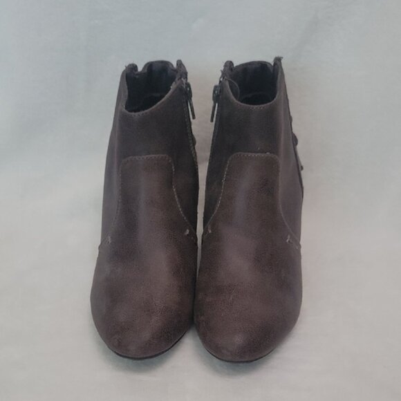 Report Brown Ankle Boots Size 6.5 - Picture 1 of 12